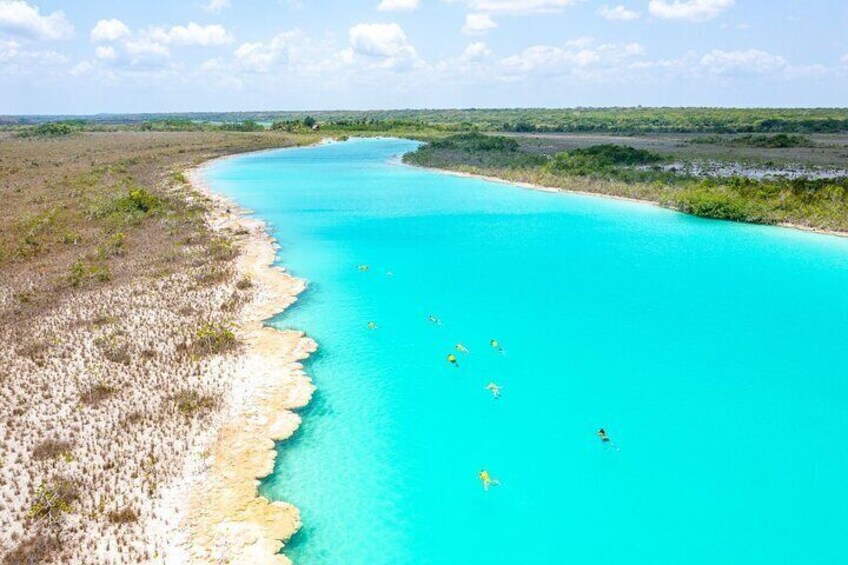 Private 4 Hours of Sailing and Snorkeling in Bacalar