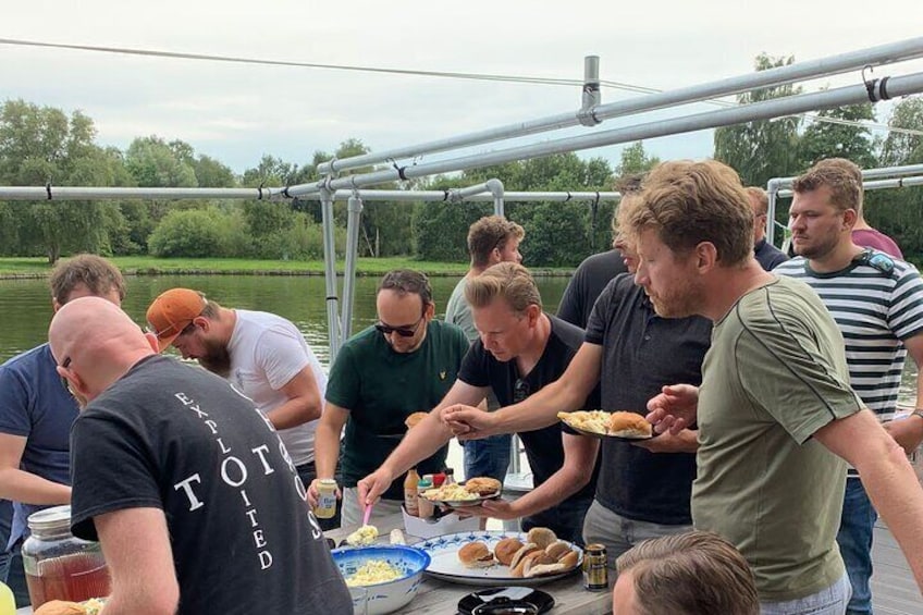 Private BBQ Cruise Tour at Lake Paterswoldsemeer With Drinks