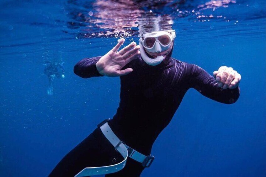 Freediving experience for beginners in Malta Island