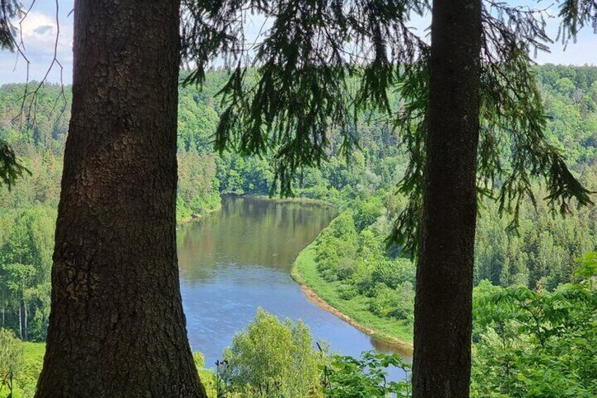 Hiking in Sigulda - the Switzerland of Latvia