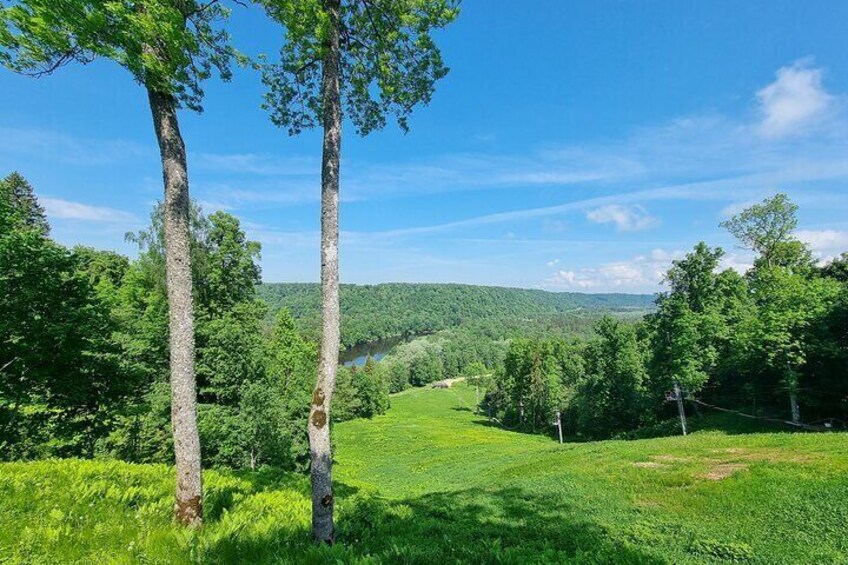 Hiking in Sigulda - the Switzerland of Latvia