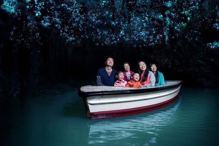 Waitomo Glowworm Caves Boat Tour