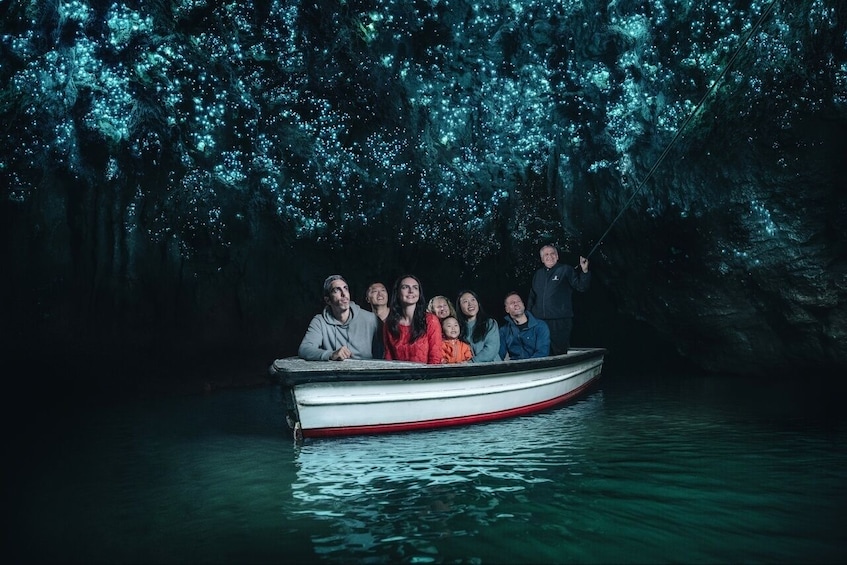 Waitomo Glowworm Caves Boat Tour