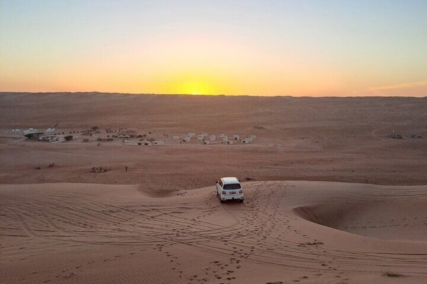 Desert Guided Overnight Camp Tour