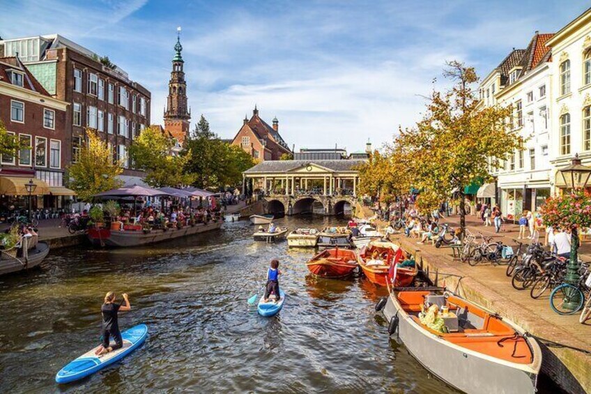 Private transfer from Amsterdam to Rotterdam, 2h stop in Leiden