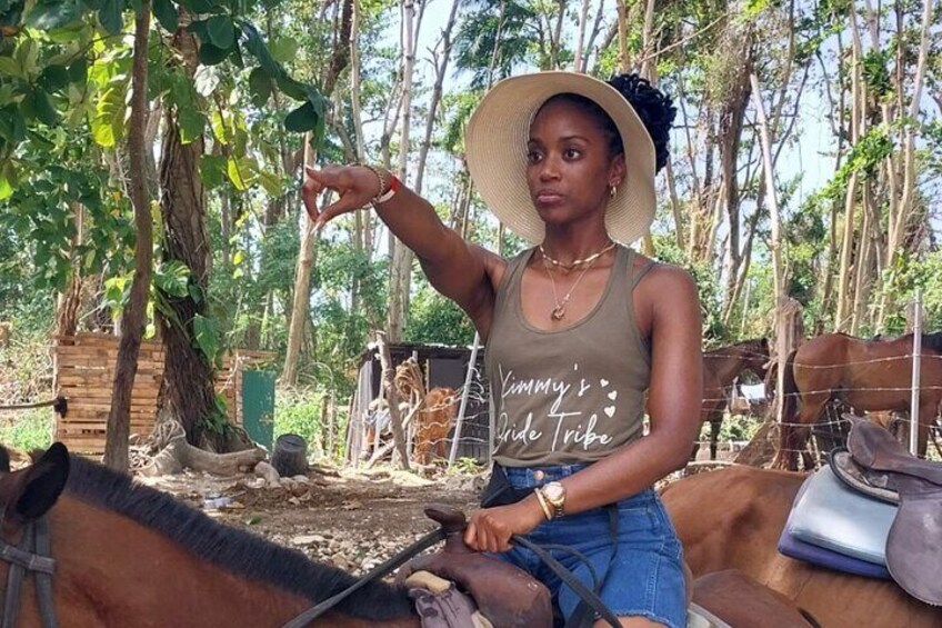 Private Bamboo Rafting and Horseback Riding in Jamaica