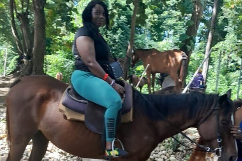  Bamboo Rafting and Horseback Riding in Jamaica