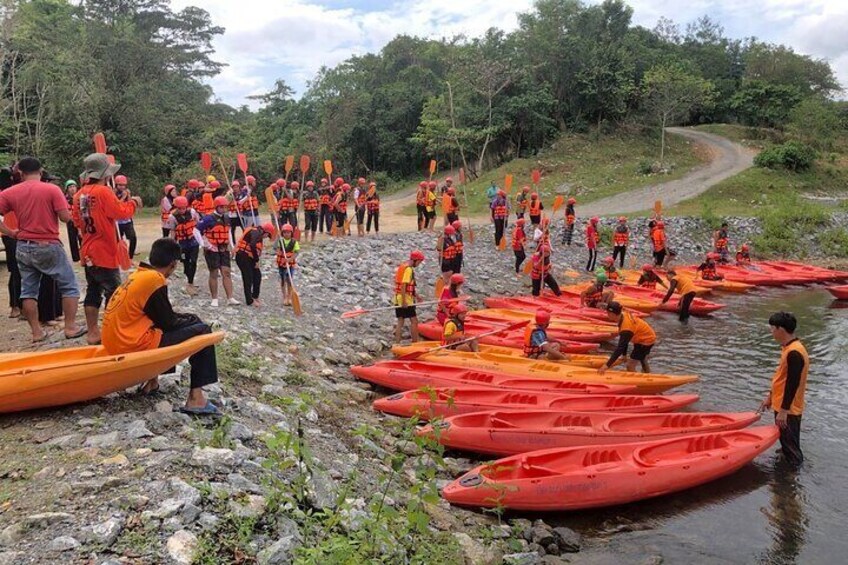 6.5 Kilometer rafting adventure Phatthalung's near Krabi-Trang