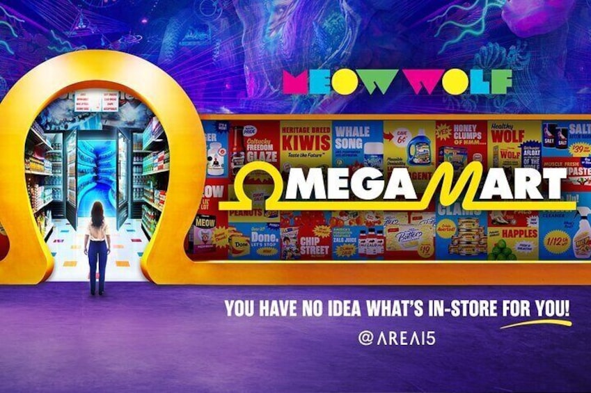 Meow Wolf's Omega Mart at AREA15