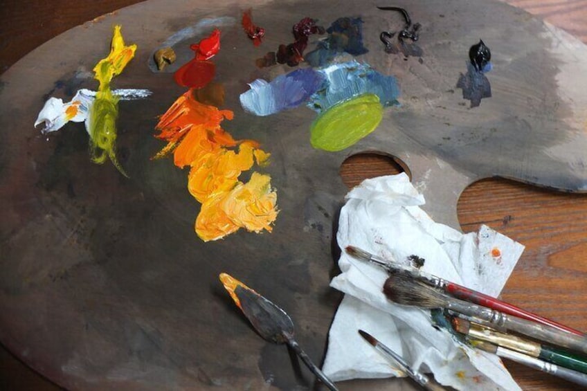 5 Mornings Still Life Painting Guided Workshop in Florence