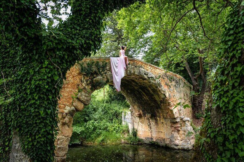 Flying Dresses Photo Shoot in Crete