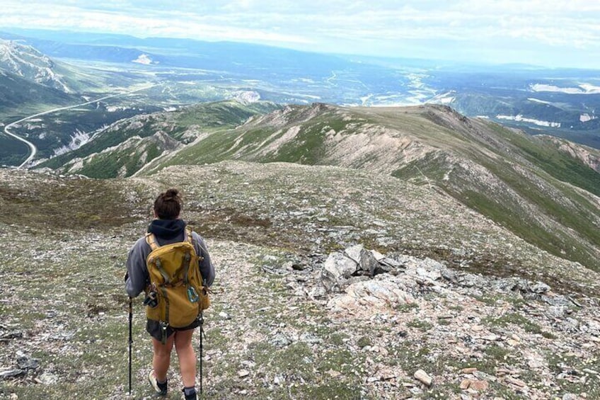 Incredible views of Healy and the Nenana River valley.
