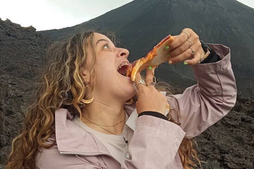 Climb Active Pacaya Volcano and Eat Pizza Made Under Volcanic Rocks