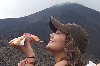 Pacaya Volcano Vistas + Enjoy Pizza Cooked Under Volcanic Heat