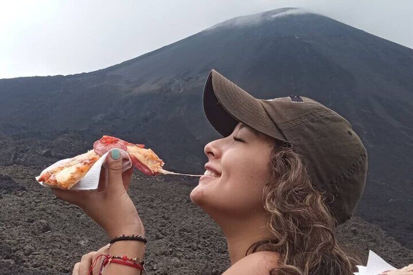 Climb Active Pacaya Volcano and Eat Pizza Made Under Volcanic Rocks