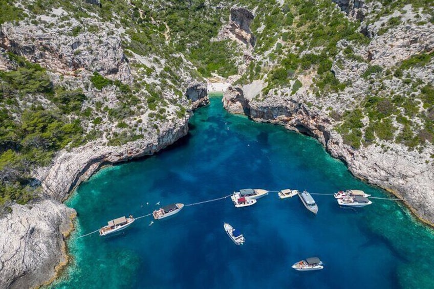 Blue Cave and Hvar 5 Islands speedboat tour | from Split&Trogir
