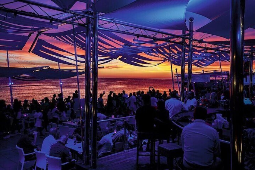 Ibiza 4h Sunset DJ Courtyard & Café del Mar Party