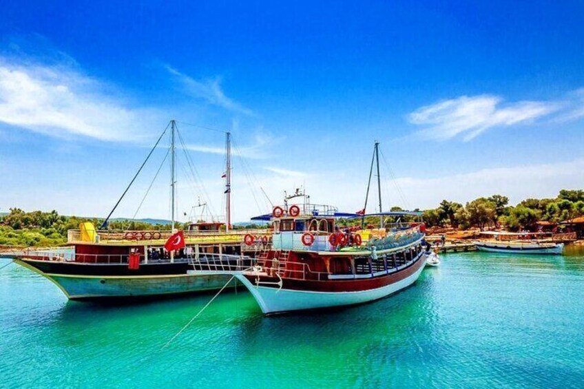 Cleopatra Island Boat Trip From Marmaris With Lunch and Drinks