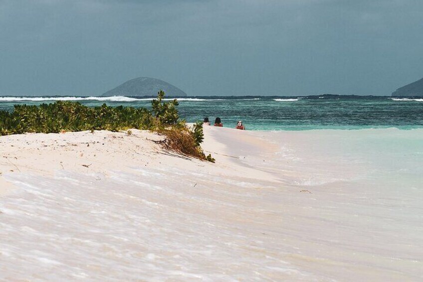 3 North Islands Catamaran Cruise with Snorkeling. Lunch on island