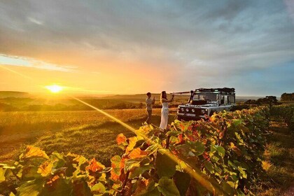 La Sunset, Champagne and sunset view over Reims