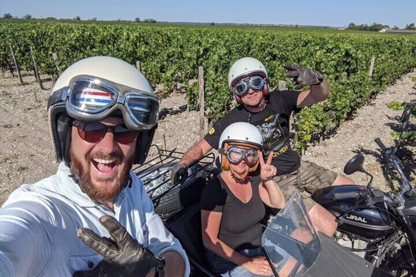 Private ride in the vineyards and wine tasting from Saint-Emilion