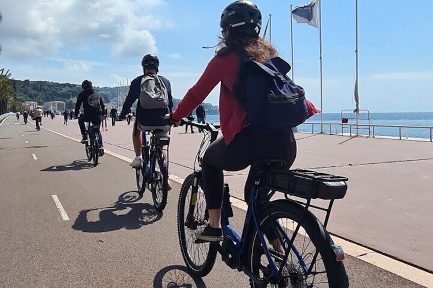 E-bike trip to Antibes