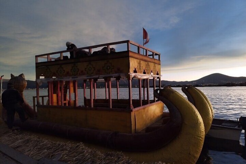 Uros Sunset Kayak Private Tour