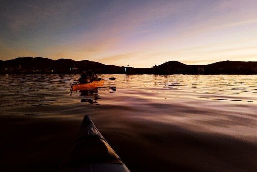 Uros Sunset Kayak Private Tour