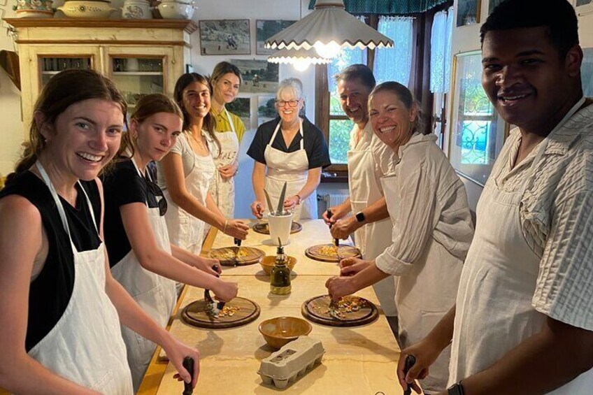 With your hands in the dough ...... Cortona