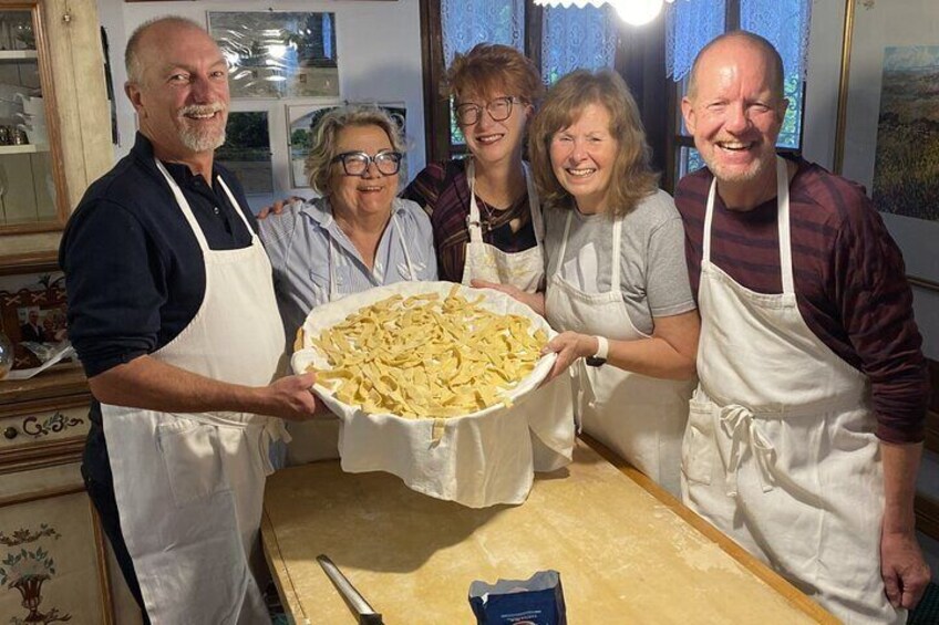 With your hands in the dough ...... Cortona