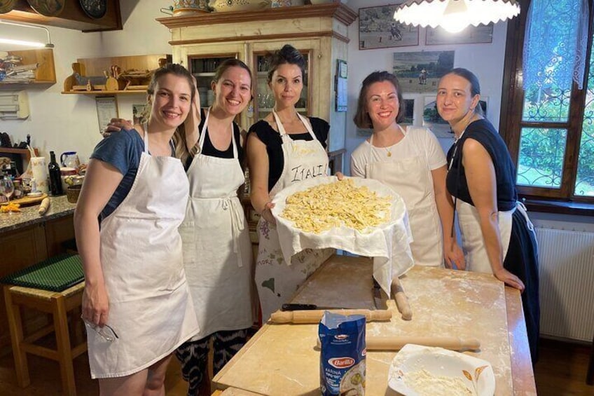 With your hands in the dough ...... Cortona