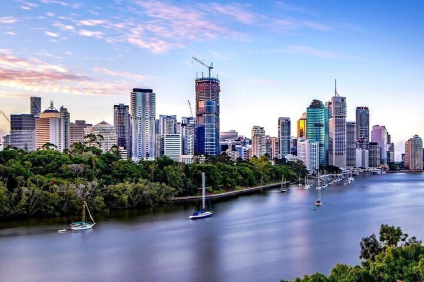 View from the kangaroo Point Lookout