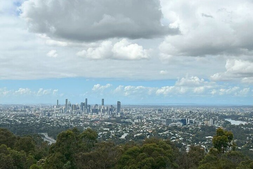 View From the top of Mt Cootha