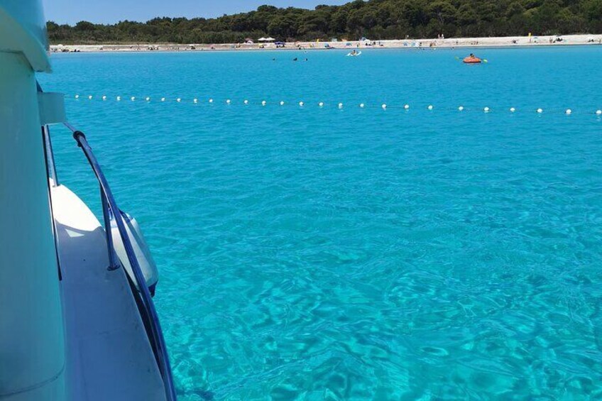 Sakarun Beach by Speed Boat Private Tour from Zadar