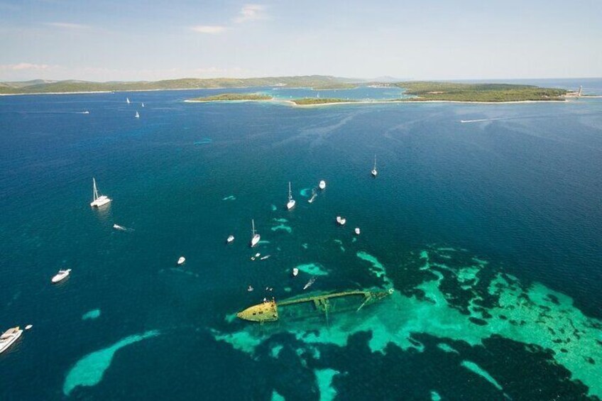 Sakarun Beach by Speed Boat Private Tour from Zadar