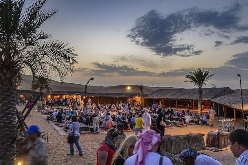 Experience Evening Desert Safari with BBQ Dinner in Dubai