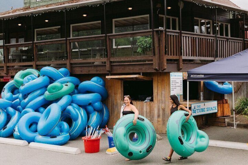 The Tube Shack - River Tubing in Lake Cowichan