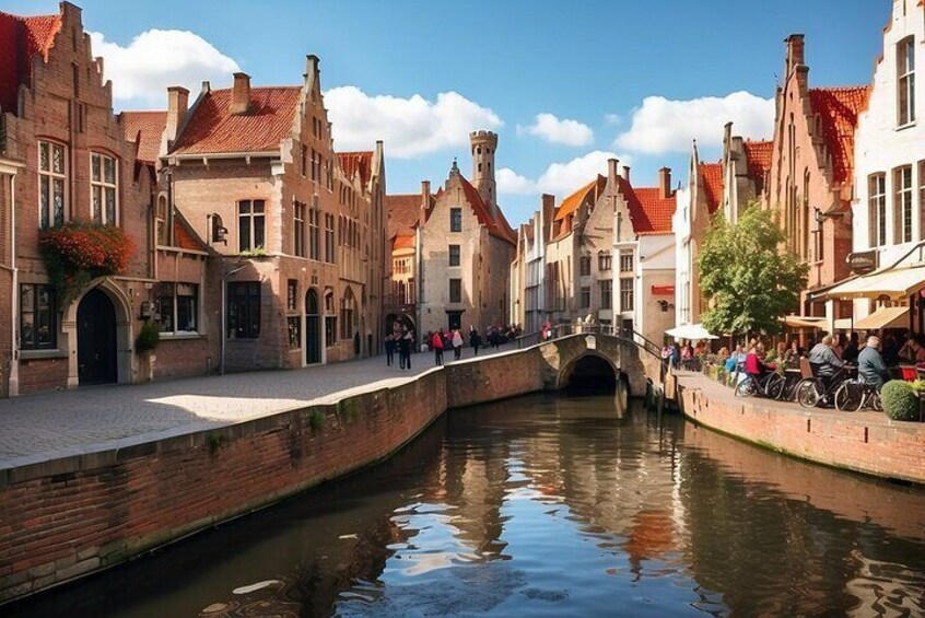 Private Transfer From Amsterdam To Bruges, 2 Hour Stop In Utrecht