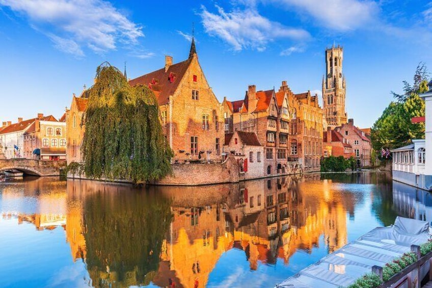 Private Transfer From Amsterdam To Bruges, 2 Hour Stop In Utrecht