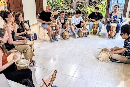 Learn to play authentic Panamanian Drums with local pro