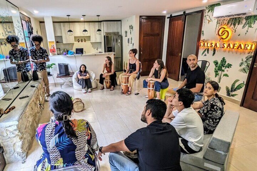 Learn to play authentic Panamanian Drums with local pro