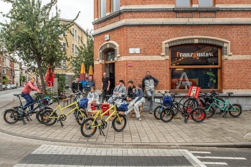 Bicycle tour in historic Ghent