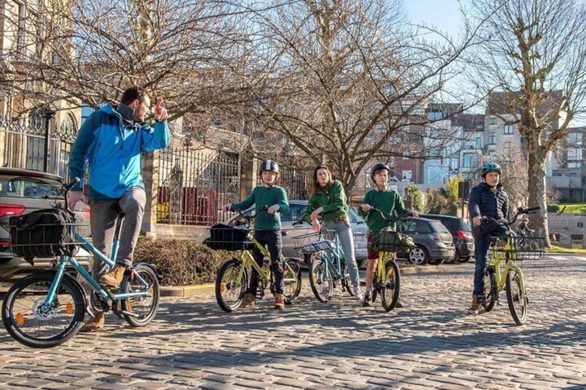 Bicycle tour in historic Ghent