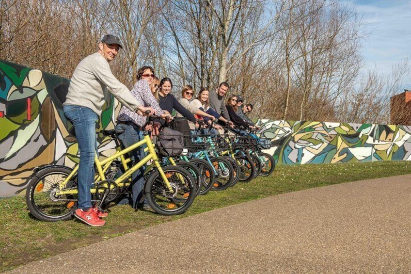 Bicycle tour in historic Ghent