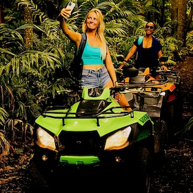 Südlich von Mauritius Quadbike und Schnorcheln in der Blue Bay