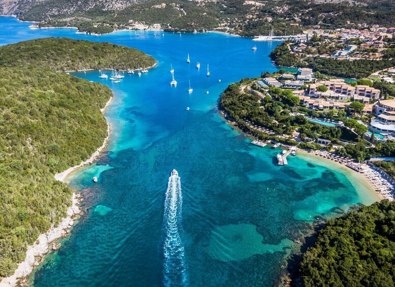 Picture 7 for Activity From Lefkimmi: Blue Lagoon and Syvota Village Cruise