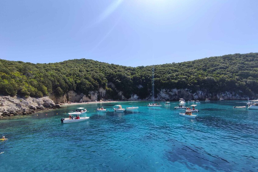 Picture 2 for Activity From Lefkimmi: Blue Lagoon and Syvota Village Cruise