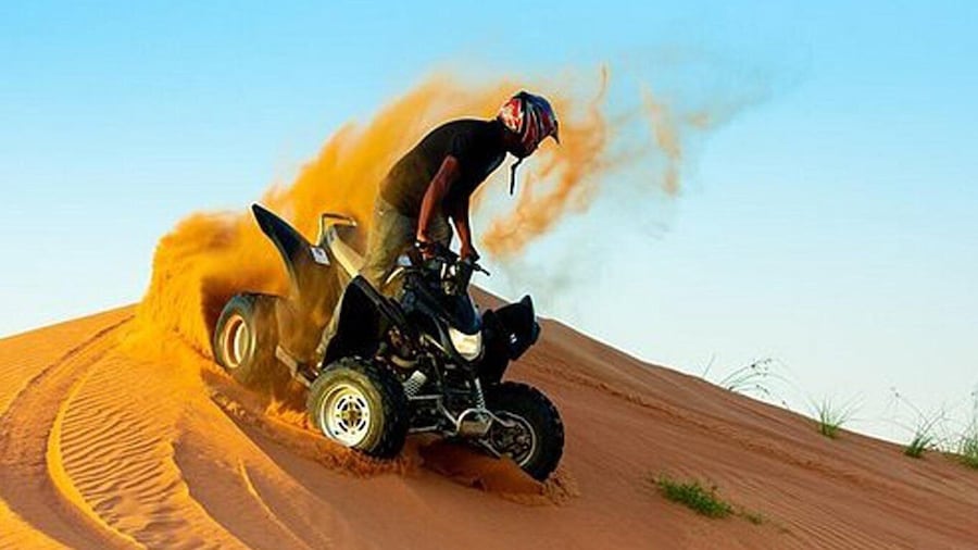 Ras Al Khaimah: Guided Quad Bike Tour