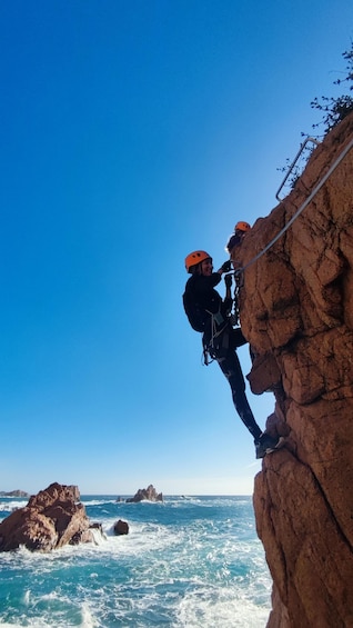 Picture 20 for Activity Sant Feliu de Guixols: Climb Via Ferrata Cala del Molí