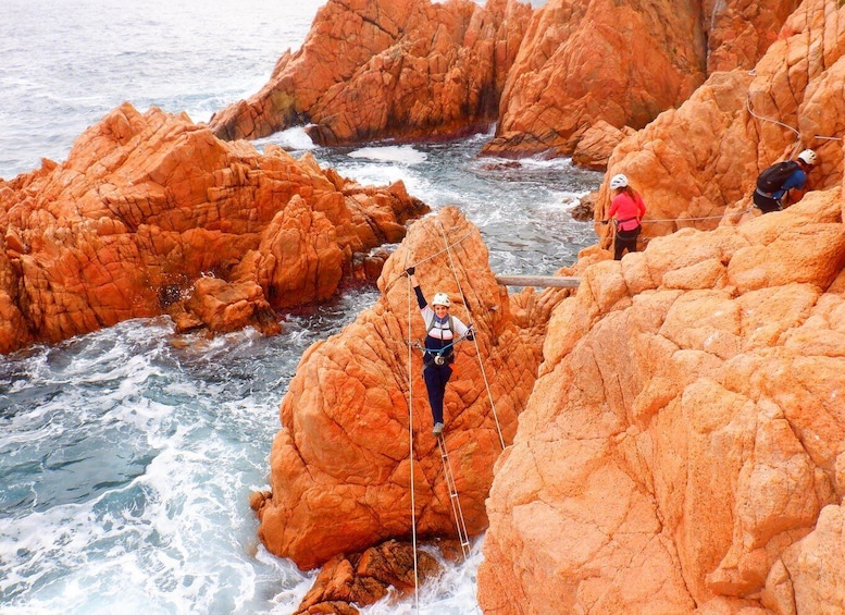 Picture 5 for Activity Sant Feliu de Guixols: Climb Via Ferrata Cala del Molí